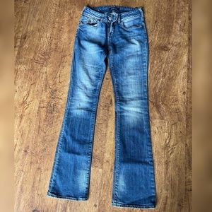 Masion scotch jeans.Blue straight leg. Size 26.